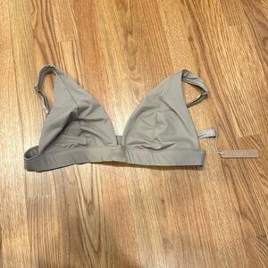 New Skims Triangle Plunge recycled swim bikini top women’s 2XL desert